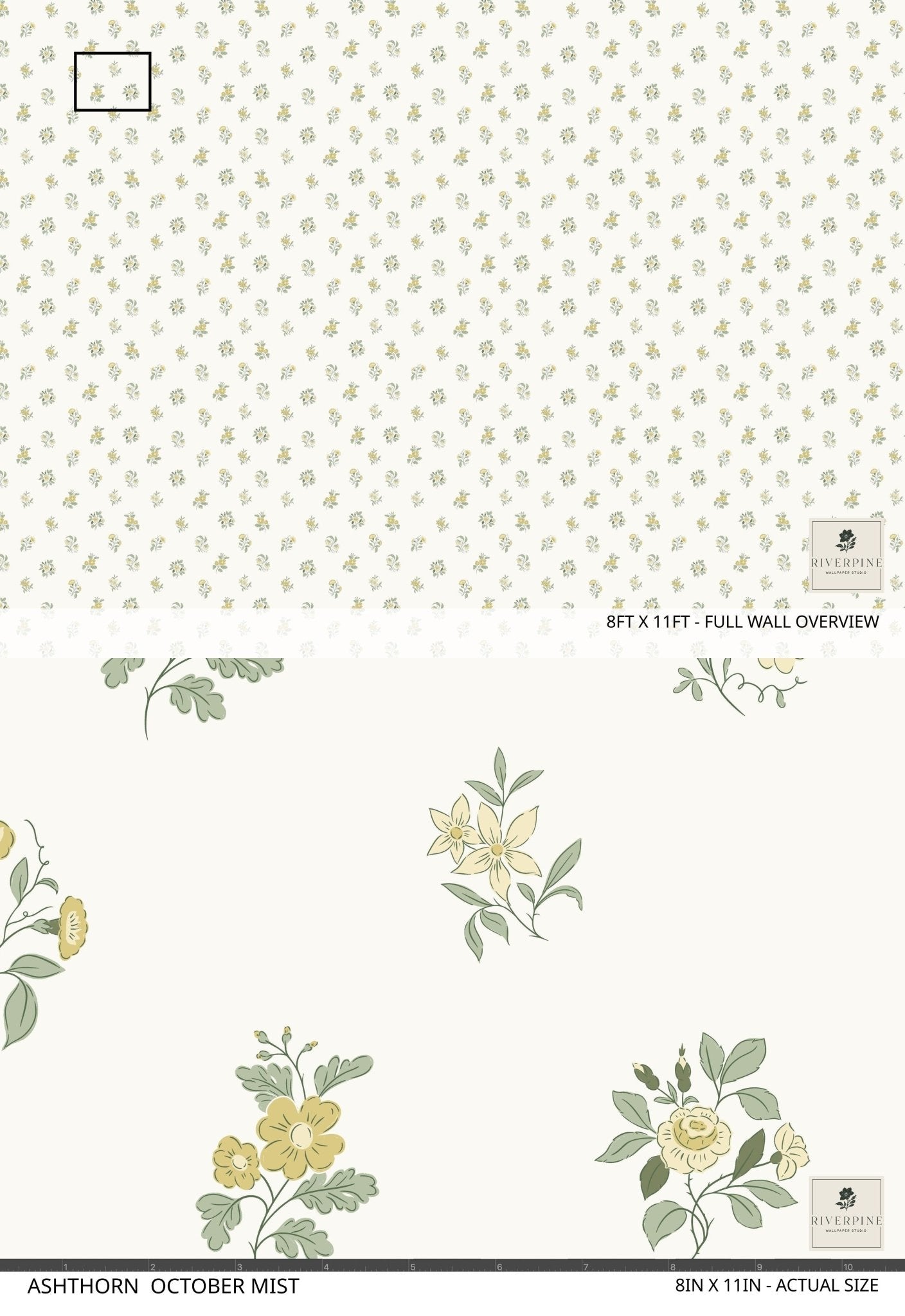 Ashthorn Wallpaper October Mist - Riverpine
