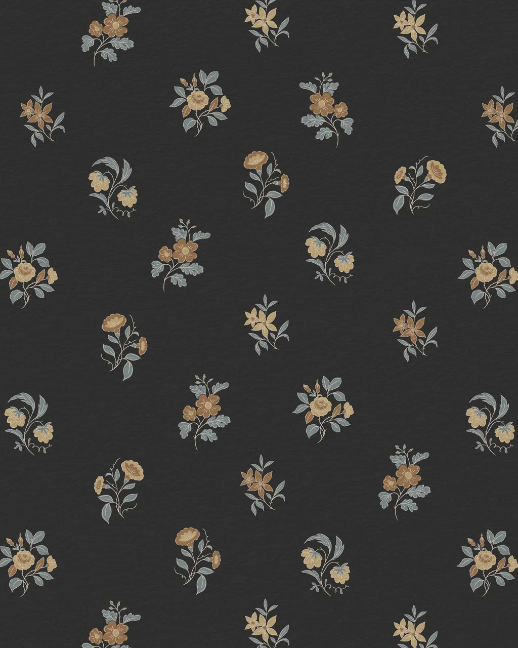 Ashthorn Wallpaper Wrought Iron - Riverpine