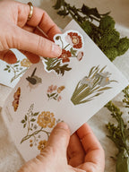 Botanical Sticker Sheet - Riverpine