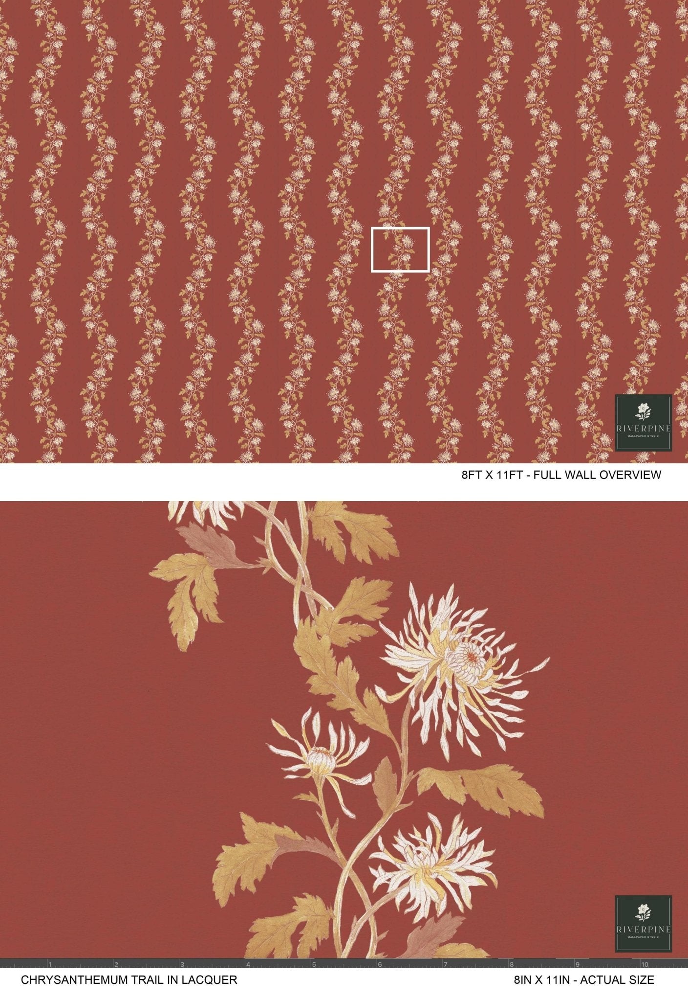 Chrysanthemum Trail in Lacquer - Riverpine