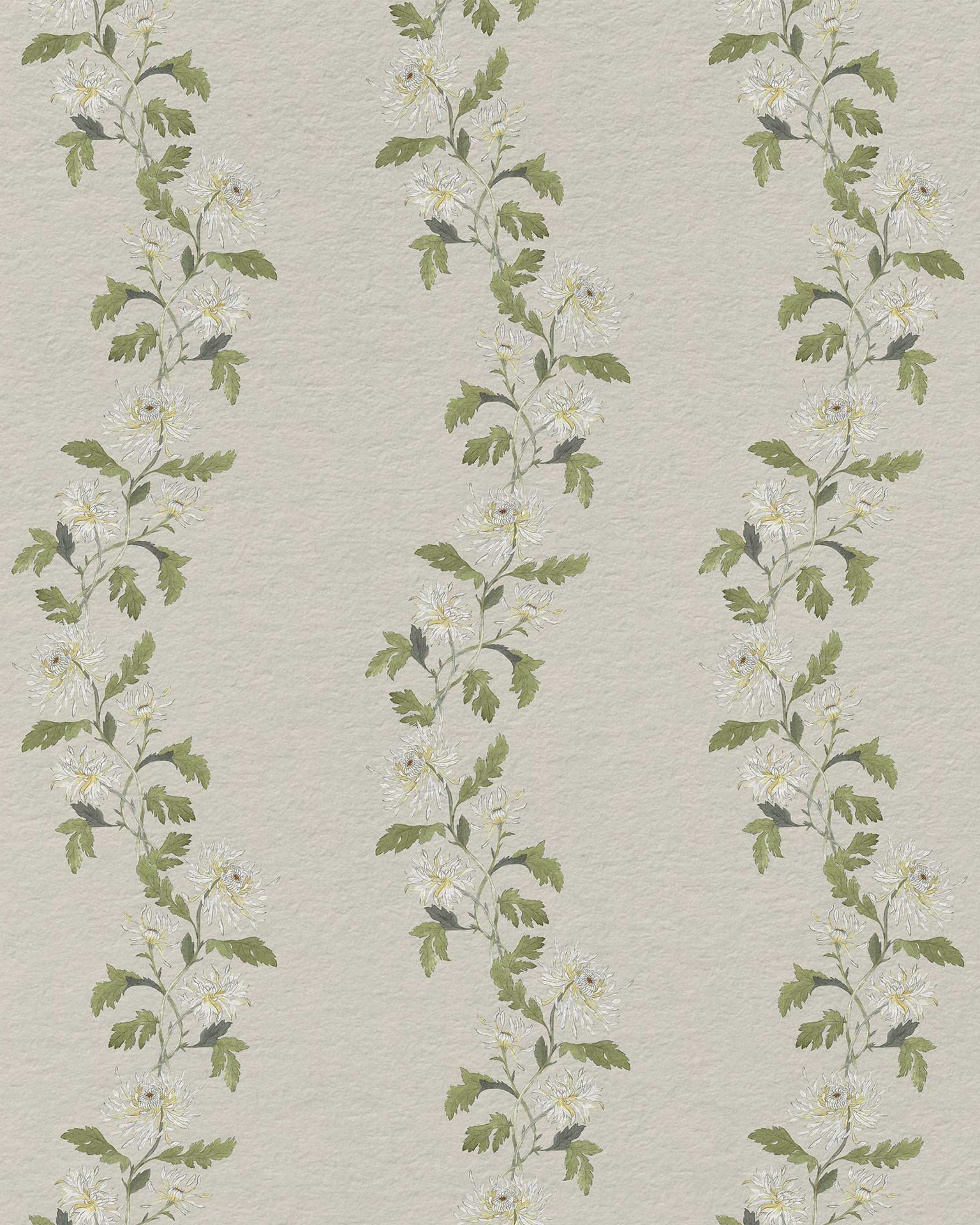 Chrysanthemum Trail in Linen - Riverpine
