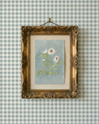 Daisy Study Watercolor Art Print - 5x7 - Riverpine
