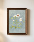 Daisy Study Watercolor Art Print - 5x7 - Riverpine