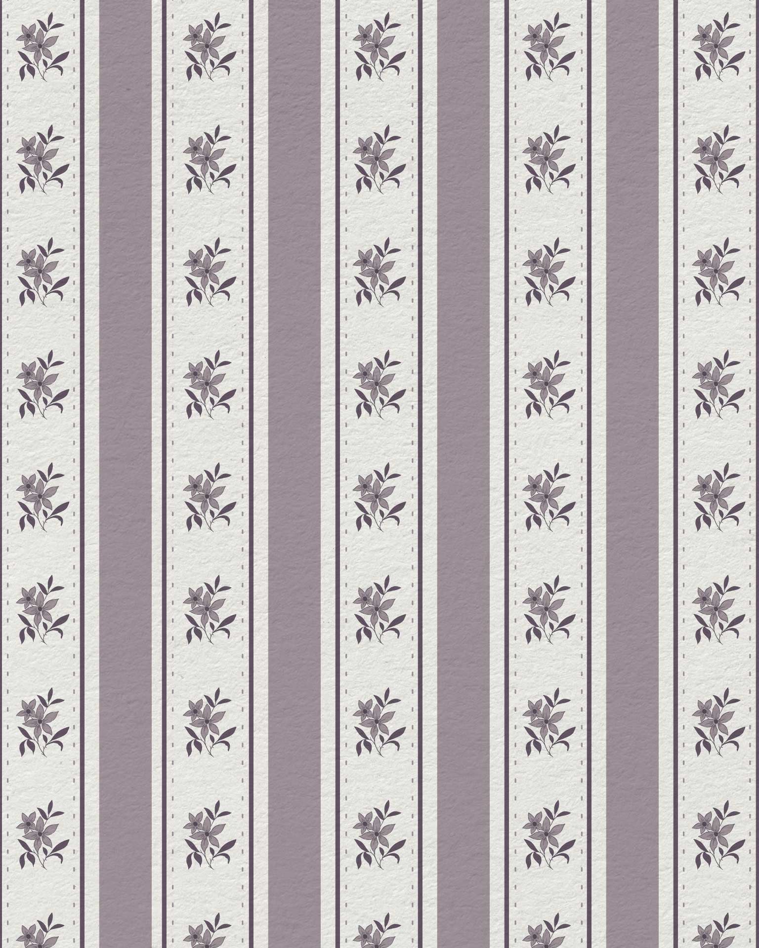 Glasshouse Stripe in Faded Mulberry - Riverpine