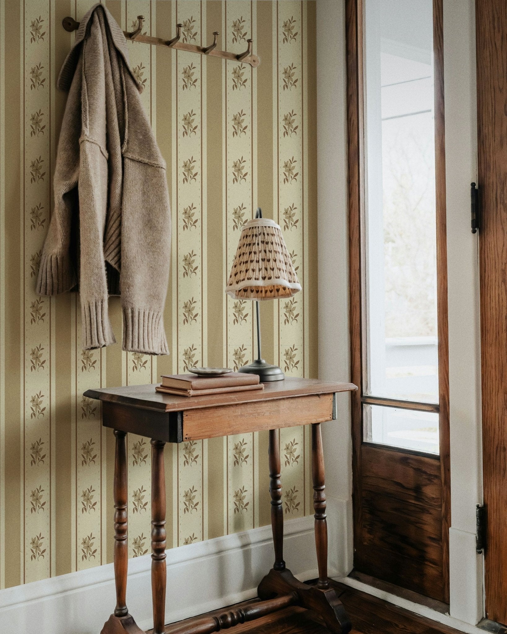 Glasshouse Stripe in Golden Stem - Riverpine