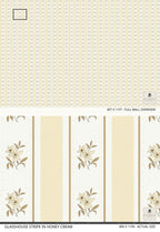 Glasshouse Stripe in Honey Cream - Riverpine