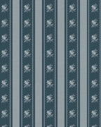 Glasshouse Stripe in Nocturne Blue - Riverpine