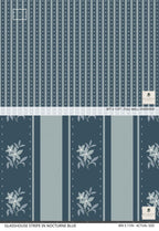 Glasshouse Stripe in Nocturne Blue - Riverpine