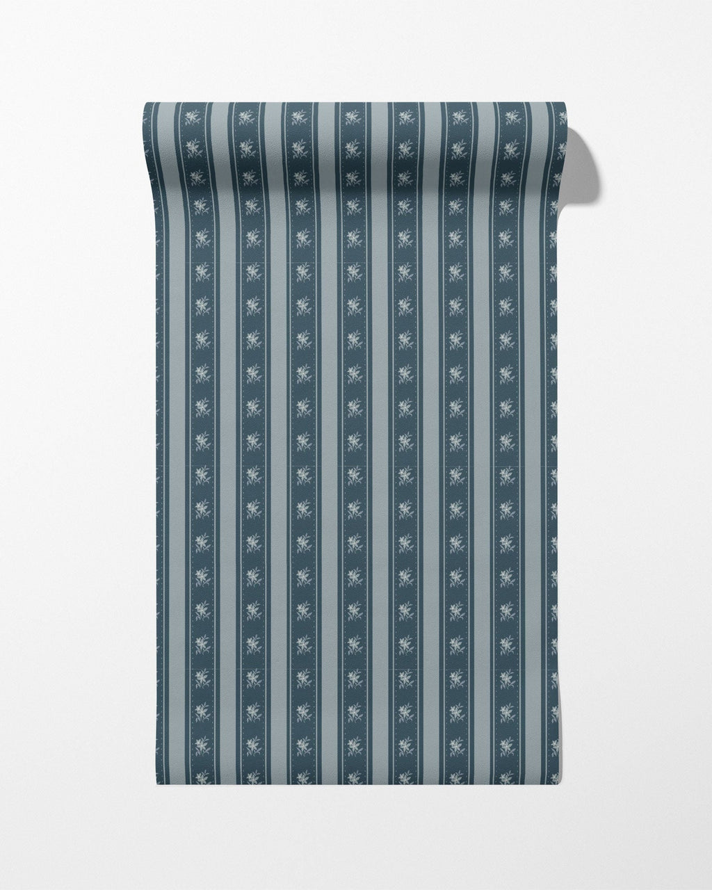 Glasshouse Stripe in Nocturne Blue - Riverpine