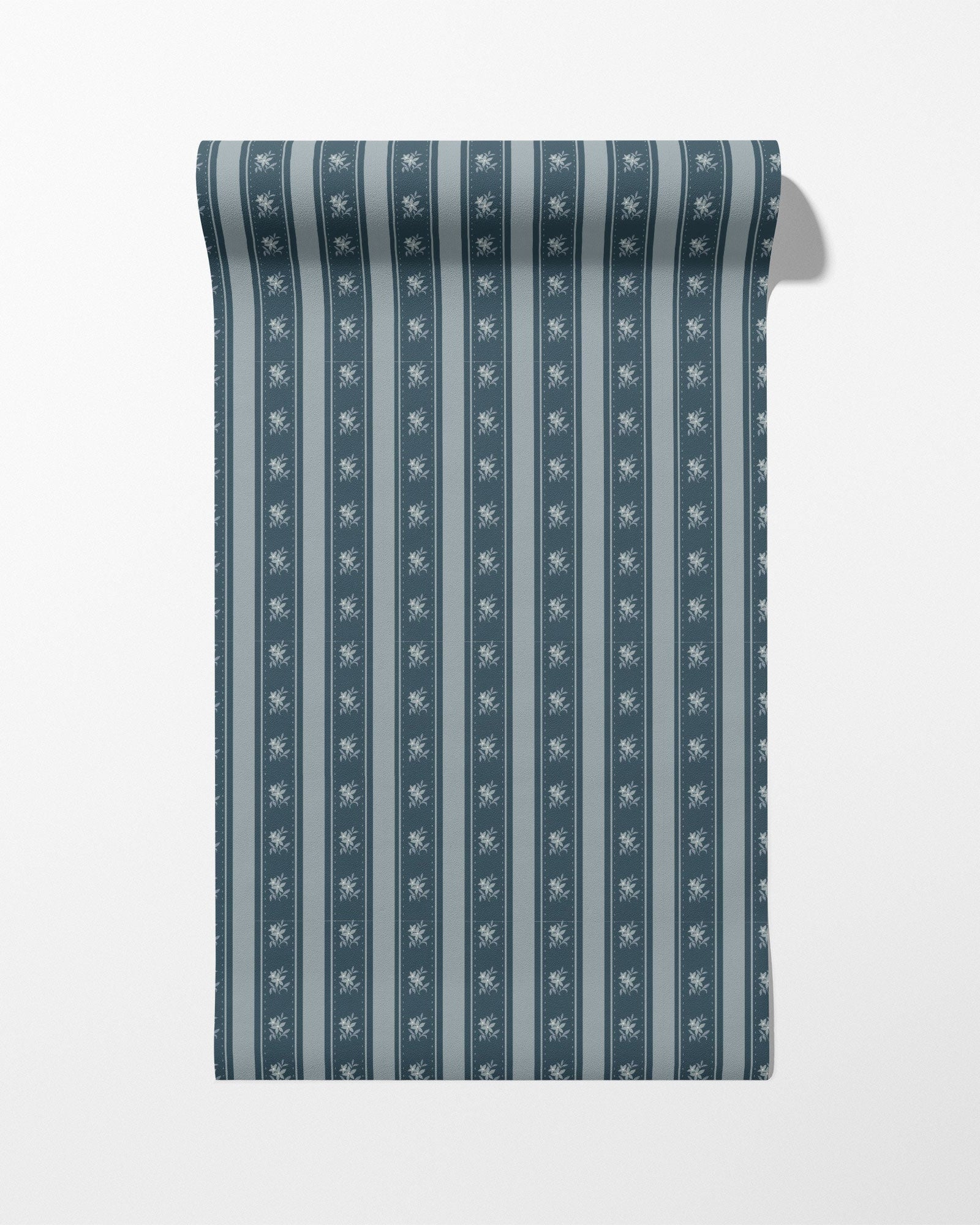 Glasshouse Stripe in Nocturne Blue - Riverpine