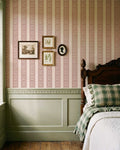 Glasshouse Stripe in Old Rose Clay - Riverpine