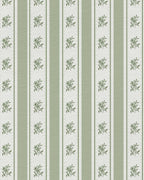Glasshouse Stripe in Olive Feather - Riverpine