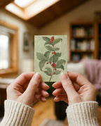 Holly Greeting Card - Riverpine