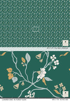 Lunaria Vine Wallpaper in Forest Glen - Riverpine