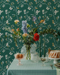 Lunaria Vine Wallpaper in Forest Glen - Riverpine