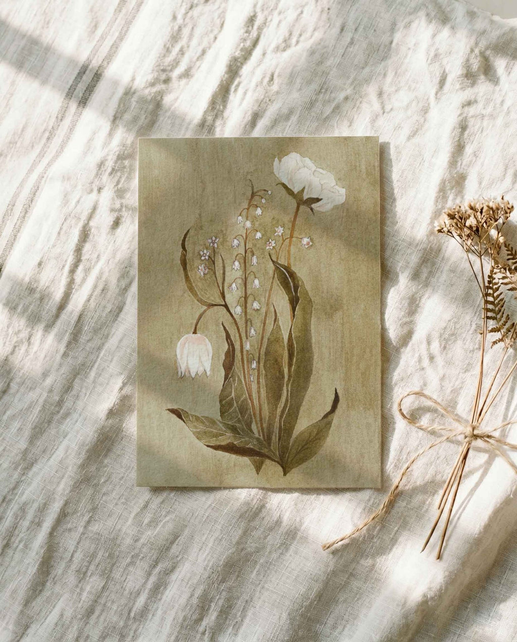 March Study Art Postcard - Riverpine