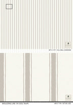 Moulding Line Wallpaper in Cool Taupe - Riverpine