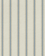 Moulding Line Wallpaper in Dusty Blue - Riverpine
