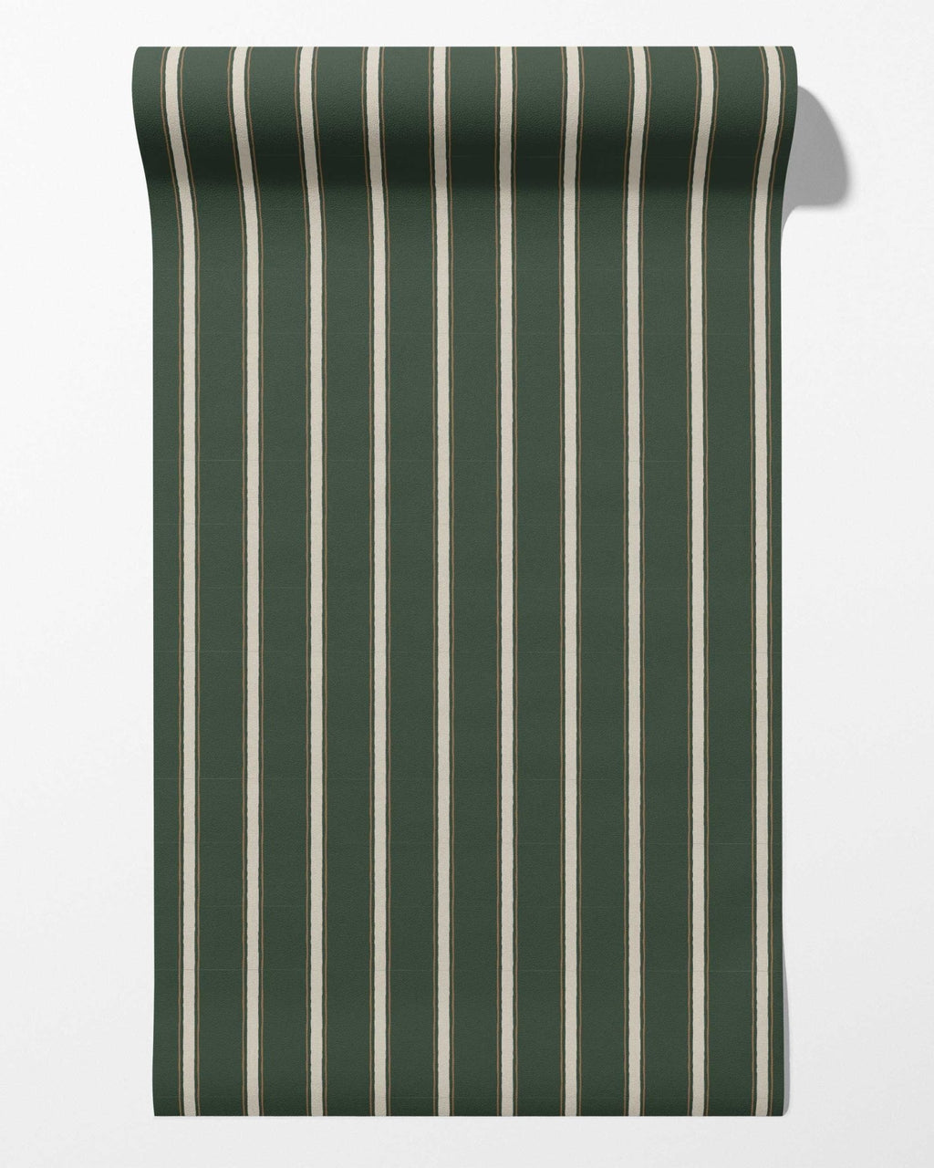 Moulding Line Wallpaper in Library Green - Riverpine