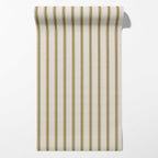 Moulding Line Wallpaper in Ochre Gold - Riverpine