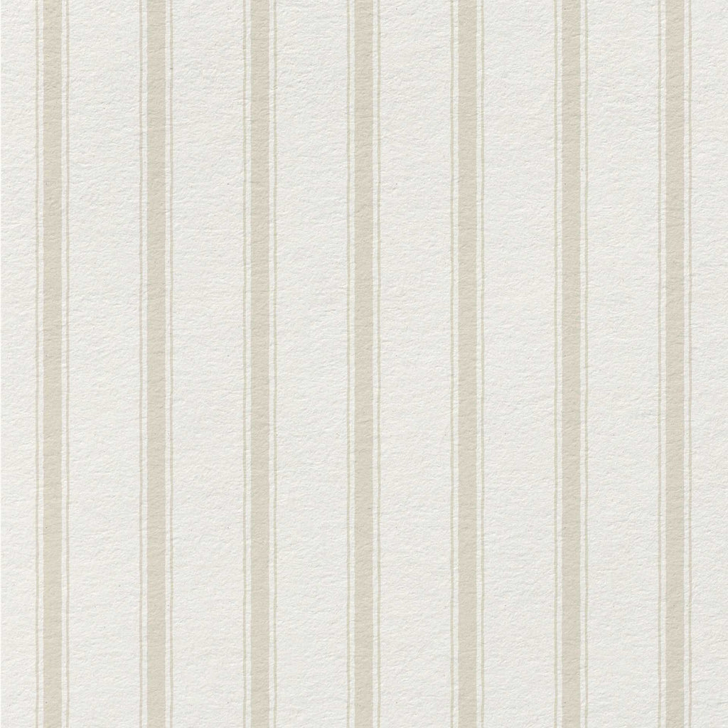 Moulding Line Wallpaper in Pale Cream - Riverpine