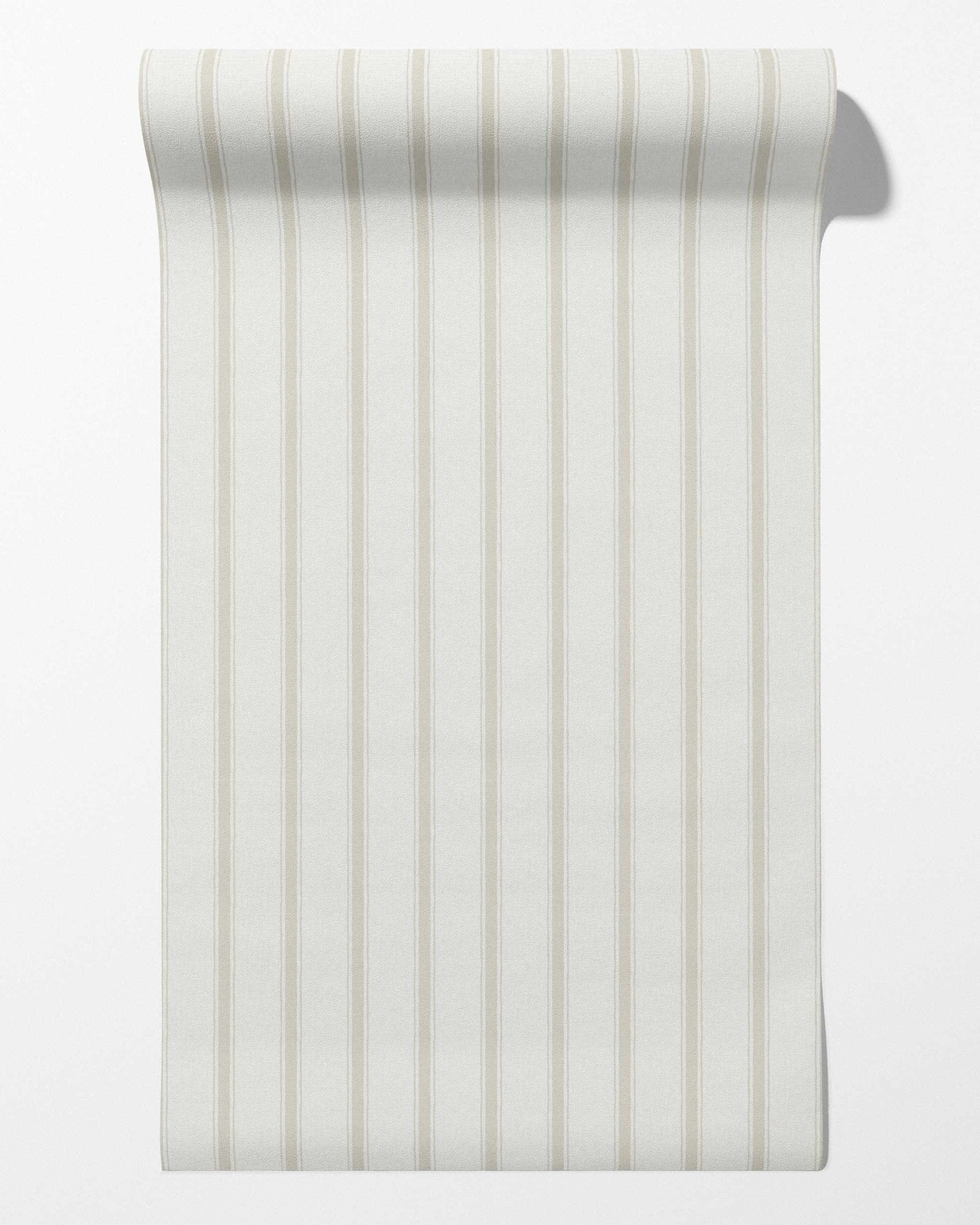 Moulding Line Wallpaper in Pale Cream - Riverpine