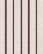 Moulding Line Wallpaper in Plum Red - Riverpine