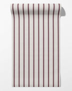 Moulding Line Wallpaper in Plum Red - Riverpine