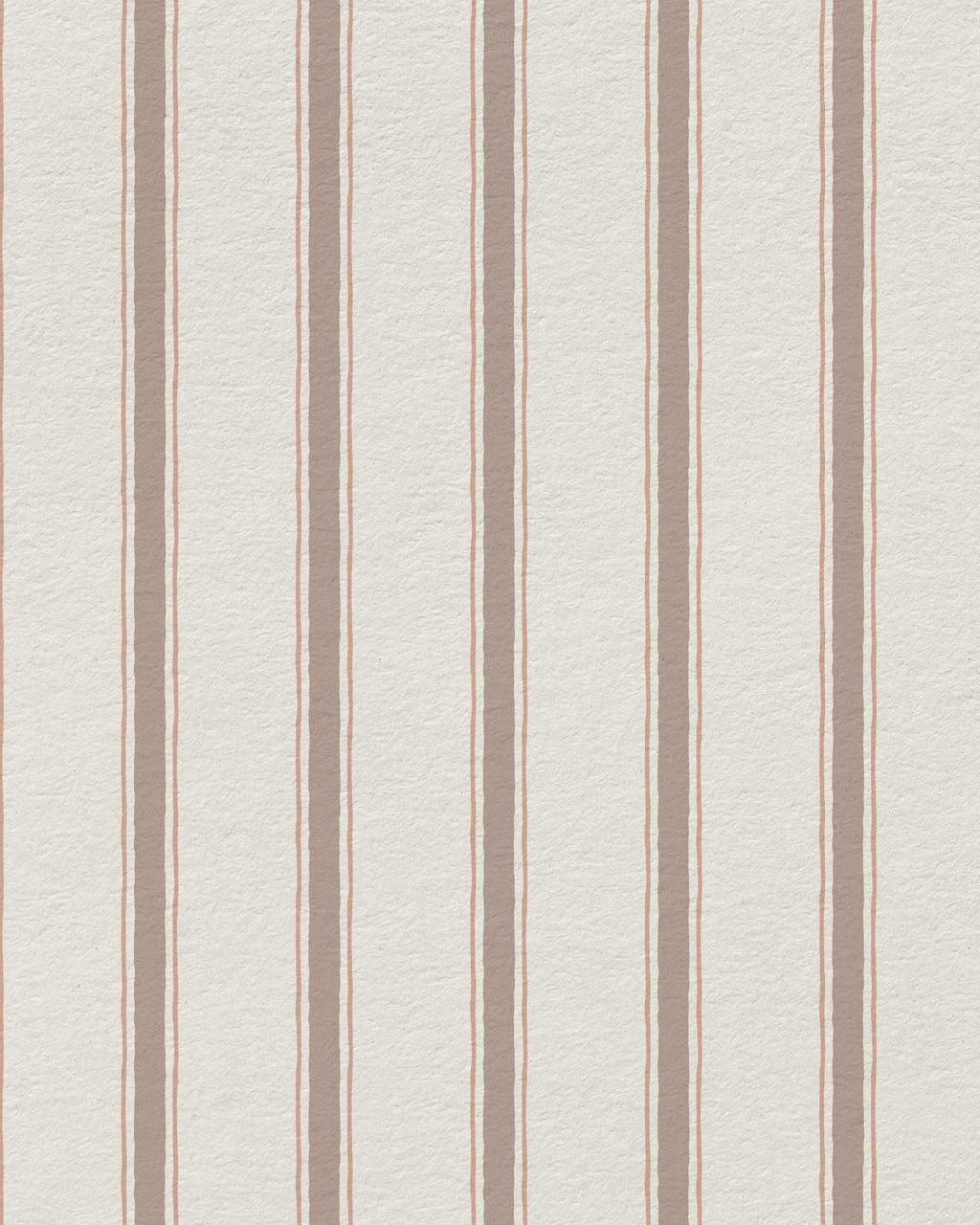 Moulding Line Wallpaper in Vintage Rose - Riverpine