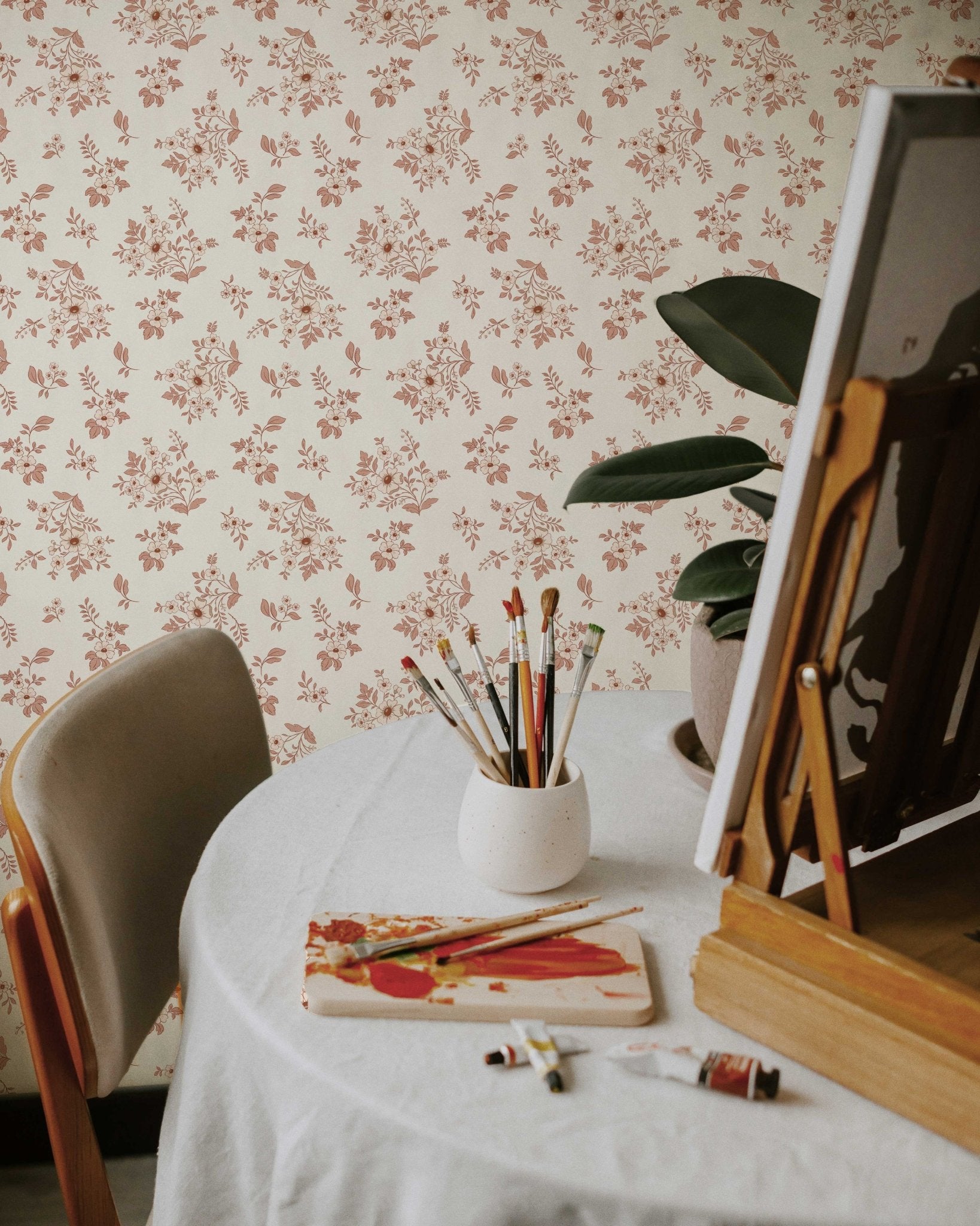 Primrose in Clay Sketch - Riverpine