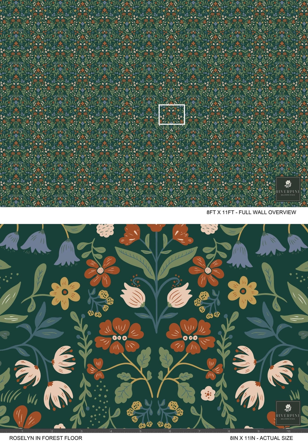 Roselyn in Forest Floor - Riverpine