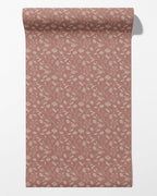 Wild Geranium Wallpaper in Blush Rose - Riverpine