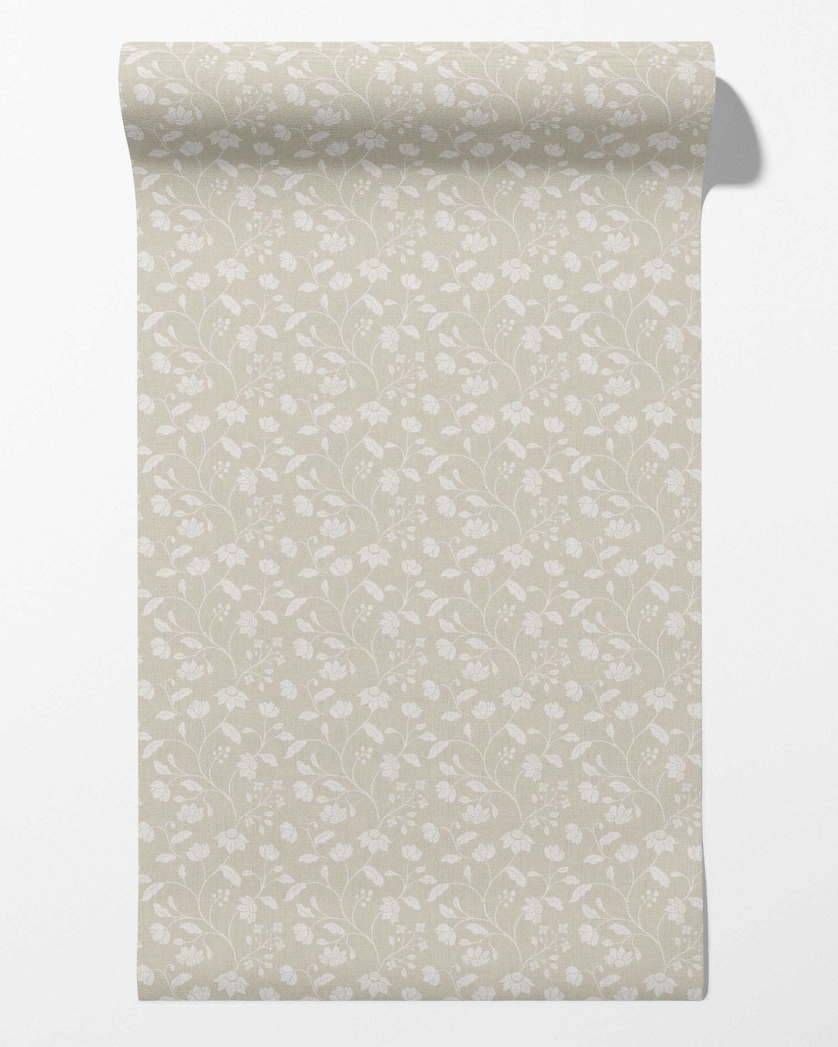 Wild Geranium Wallpaper in Linen Wash - Riverpine