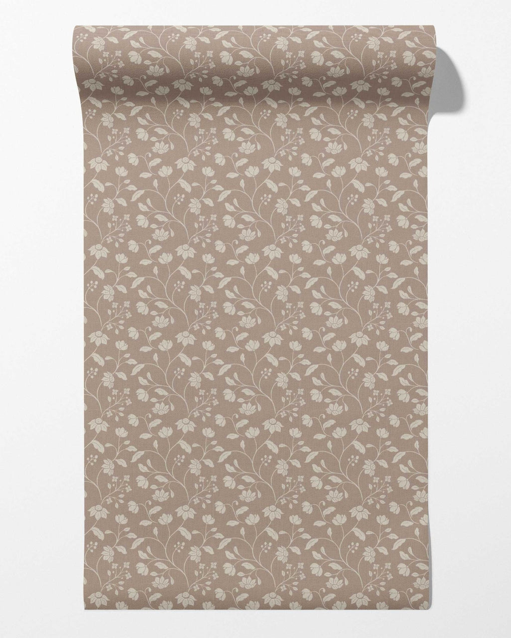 Wild Geranium Wallpaper in Mauve Clay - Riverpine