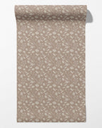 Wild Geranium Wallpaper in Mauve Clay - Riverpine